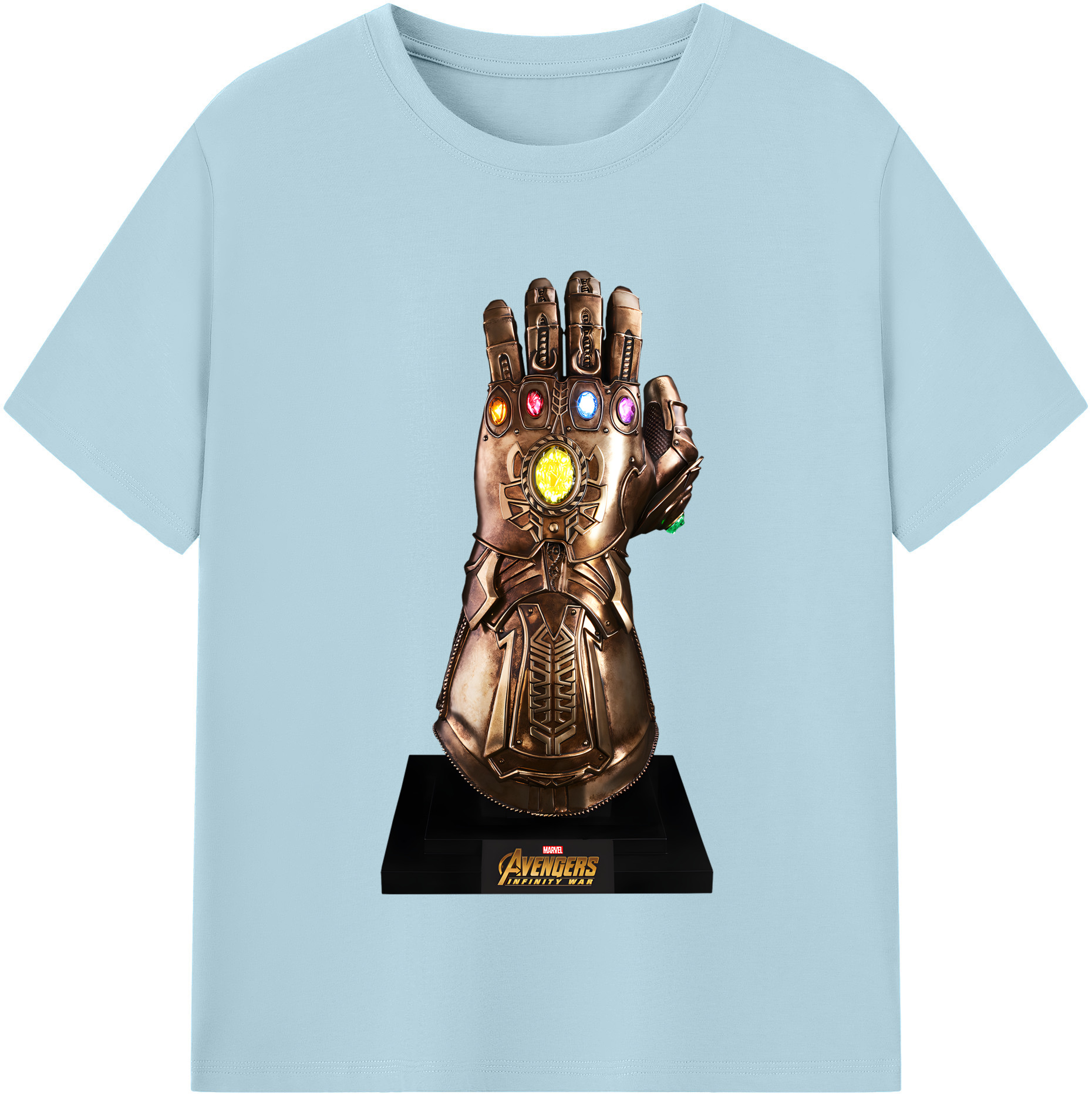 （画像用） アベンジャーズ The Avengers 綿100％半袖Tシャツ（フロントプリント）
